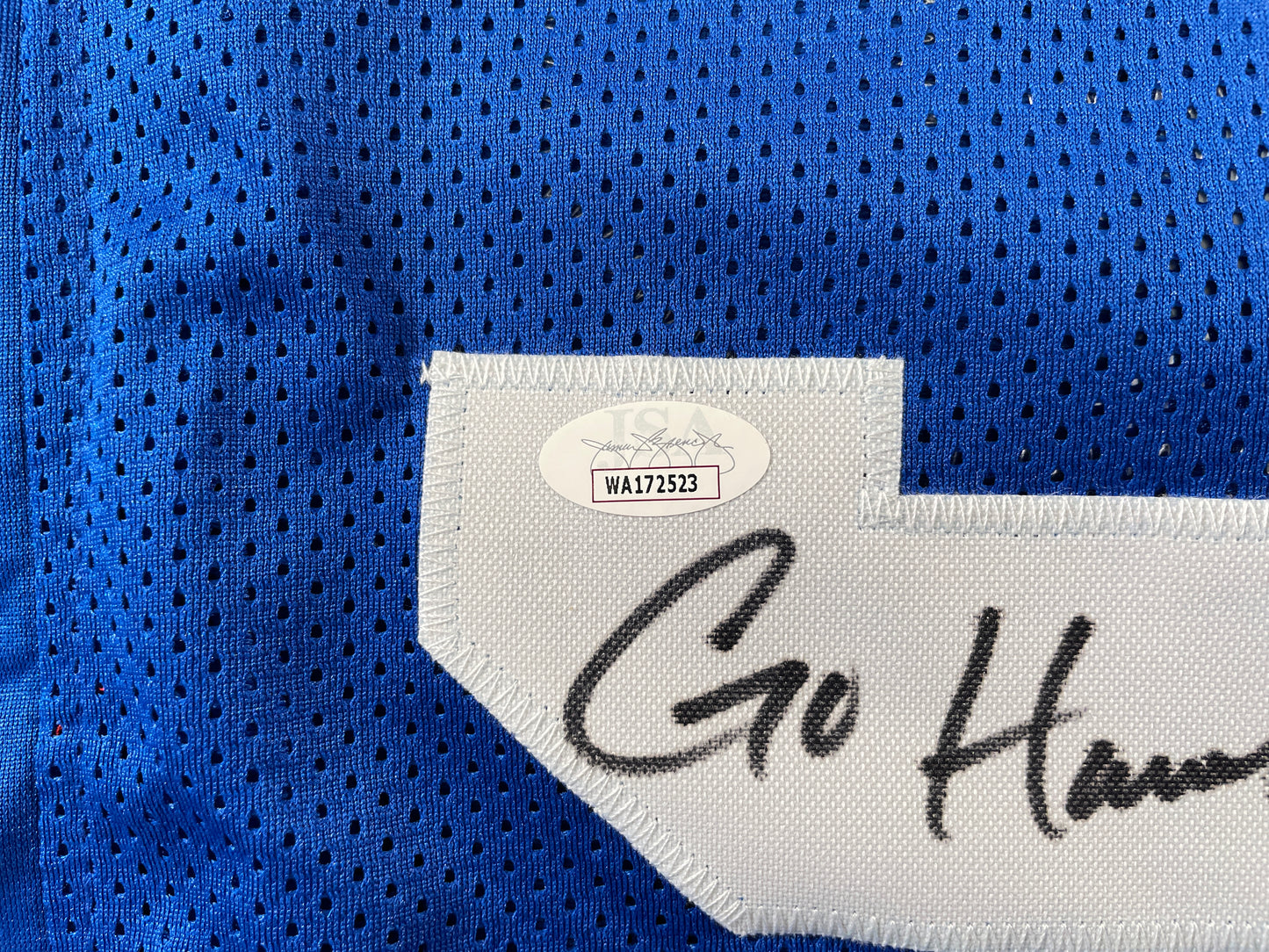 BRIAN BOSWORTH SEATTLE SEAHAWKS SIGNED JERSEY Oklahoma OU Sooners XL w/INSC JSA