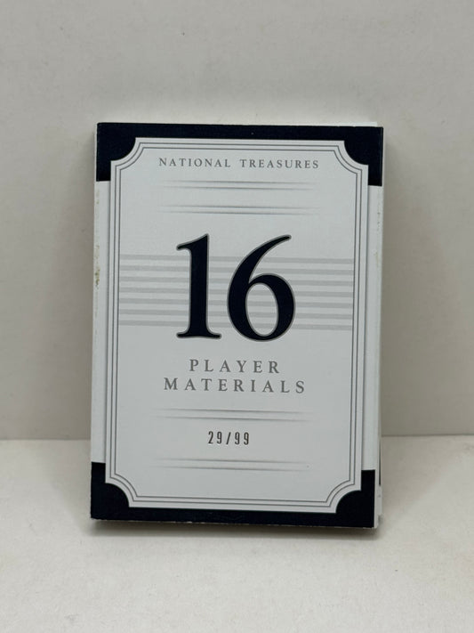 2017 National Treasures Baseball - 16 Player Materials (Griffey, Maddux, Puckett, Sandberg) Game-Worn Jersey