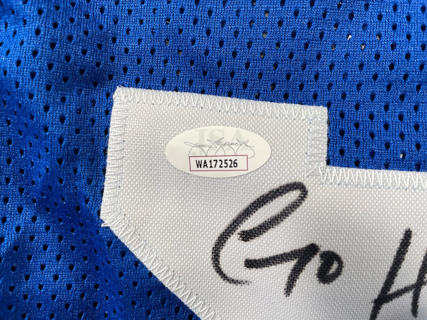 BRIAN BOSWORTH SEATTLE SEAHAWKS SIGNED JERSEY Oklahoma OU Sooners XL w/INSC JSA