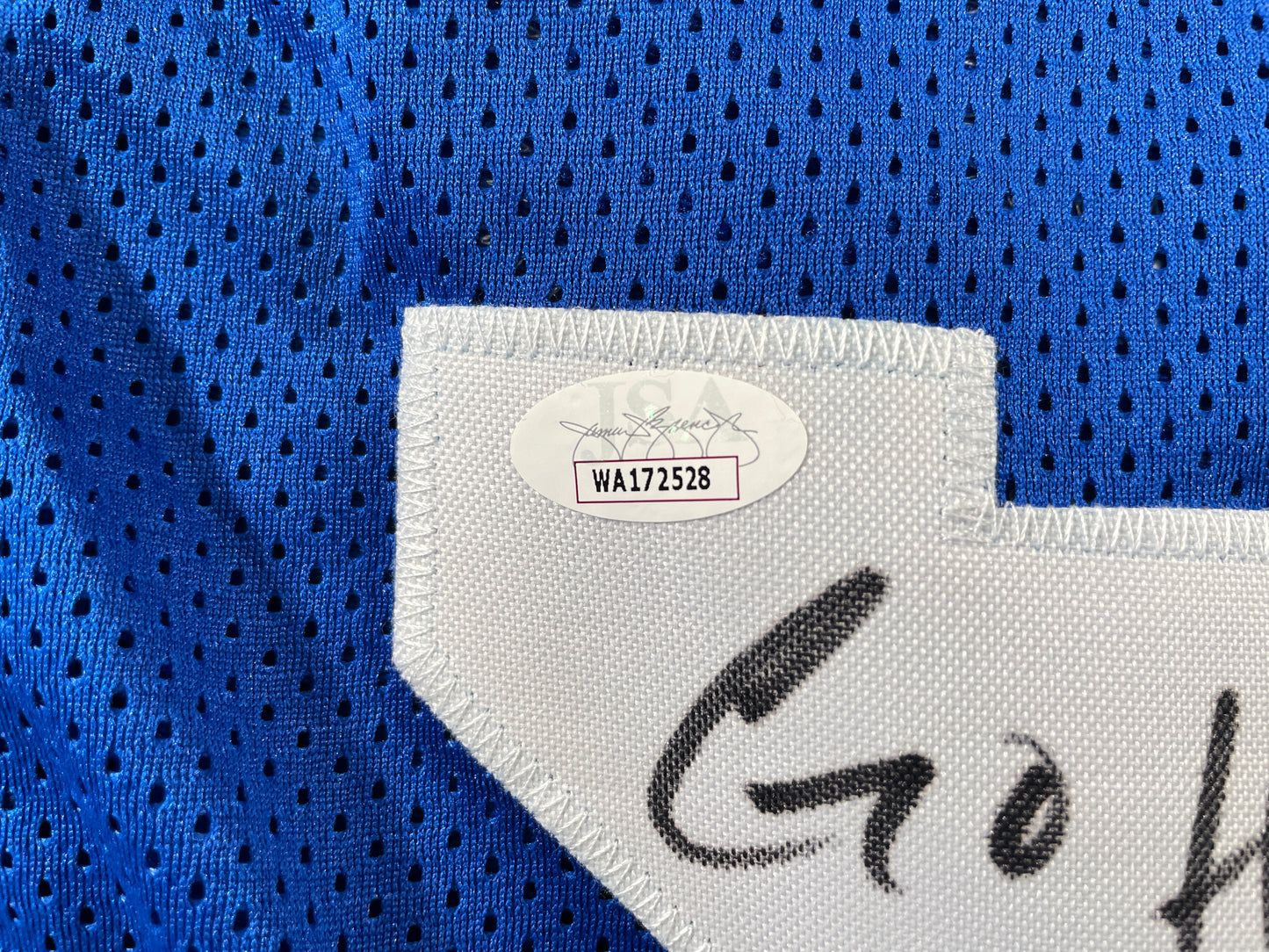 BRIAN BOSWORTH SEATTLE SEAHAWKS SIGNED JERSEY Oklahoma OU Sooners XL w/INSC JSA