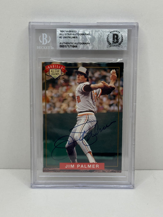 1994 Nabisco All-Star Autographs #2 Jim Palmer BAS Authenticated