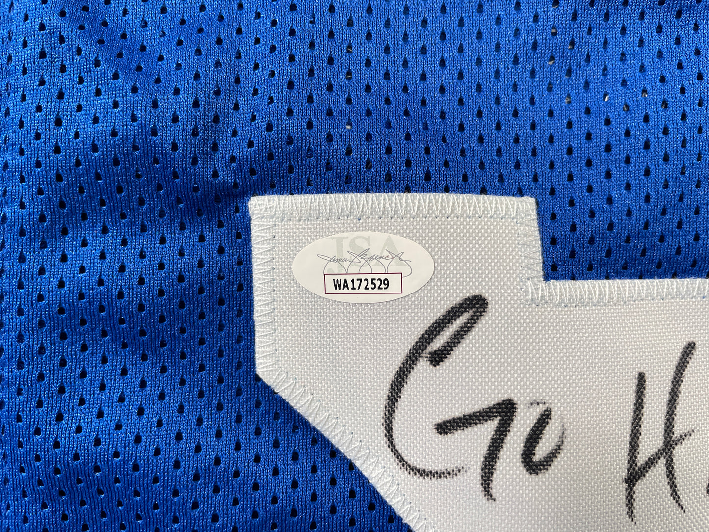 BRIAN BOSWORTH SEATTLE SEAHAWKS SIGNED JERSEY Oklahoma OU Sooners XL w/INSC JSA