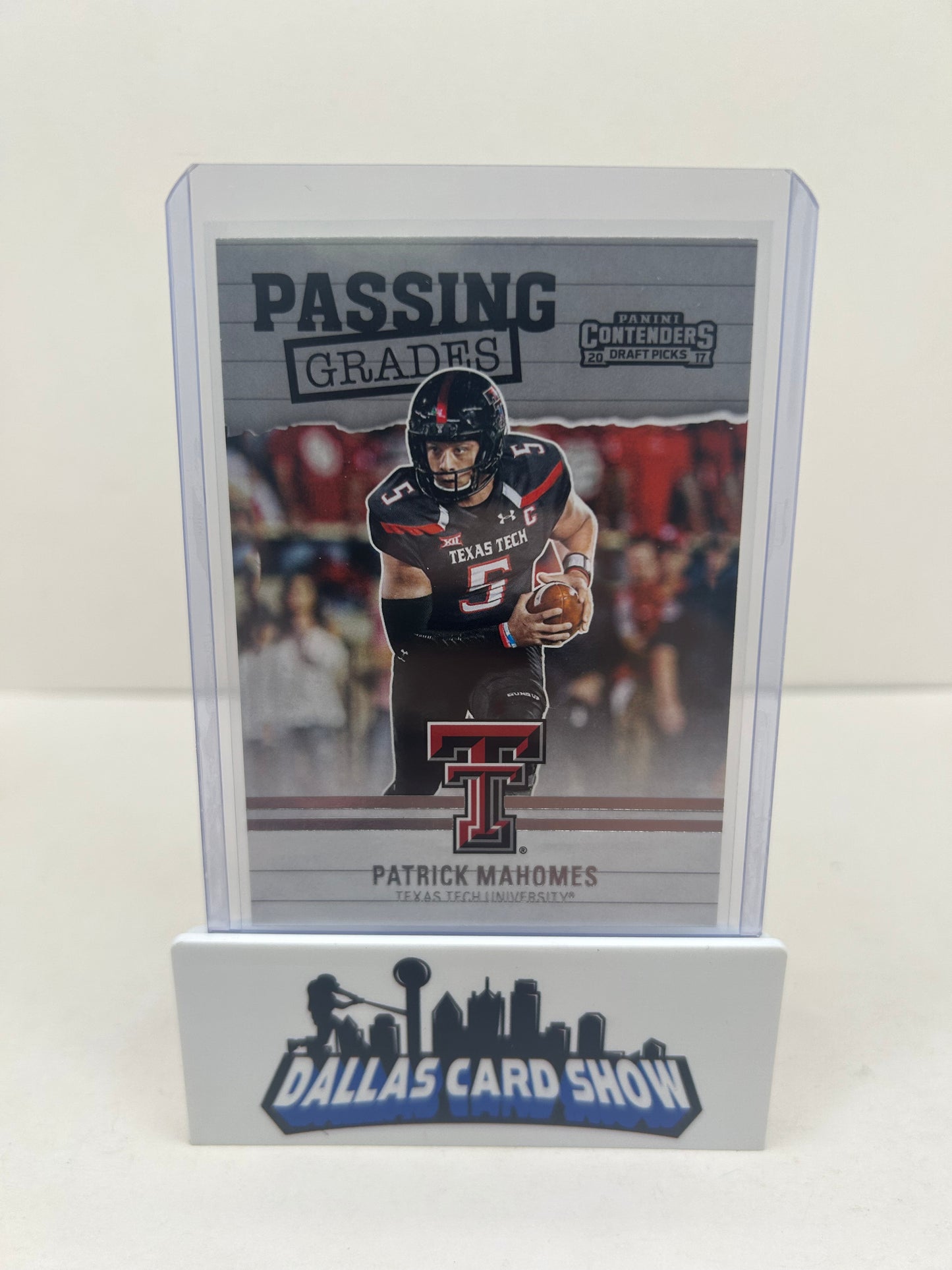 2017 Panini Contenders Draft Picks Passing Grades Patrick Mahomes RC Rookie