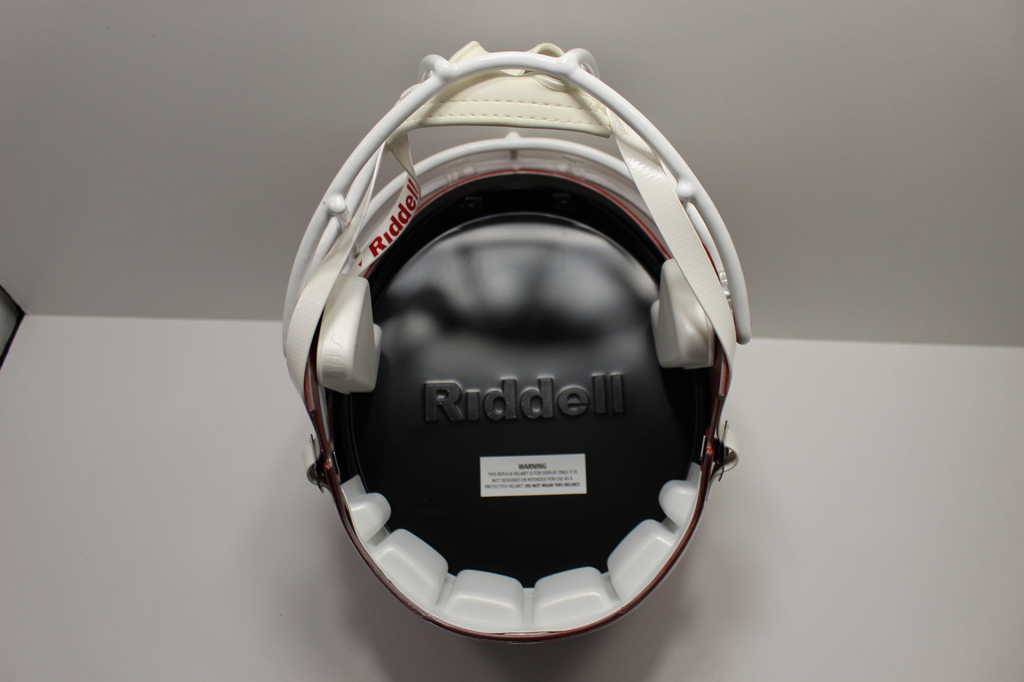 DARREN McFADDEN SIGNED ARKANSAS RAZORBACKS FULL SIZE HELMET wINSCs JSA