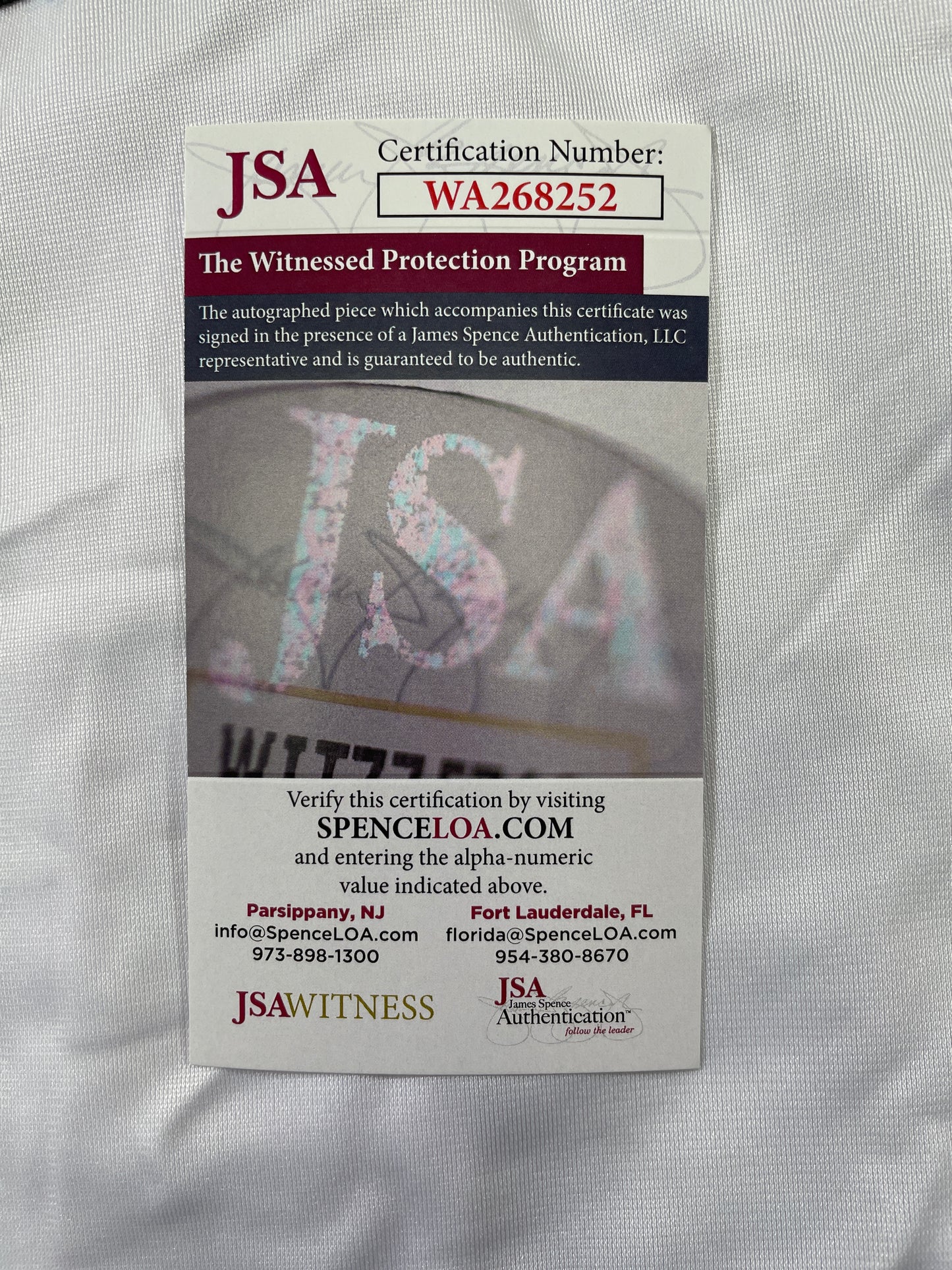 PAT MAHOMES SR. TEXAS RANGERS SIGNED JERSEY w/GO RANGERS XL JSA COA