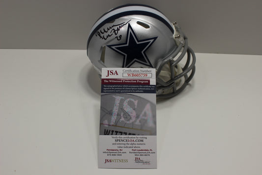 DARREN MCFADDEN SIGNED DALLAS COWBOYS Riddell MINI HELMET Razorbacks JSA COA