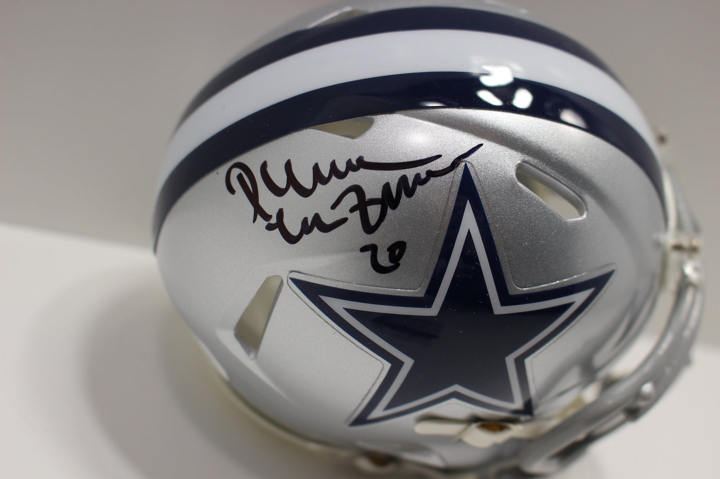 DARREN MCFADDEN SIGNED DALLAS COWBOYS Riddell MINI HELMET Razorbacks JSA COA