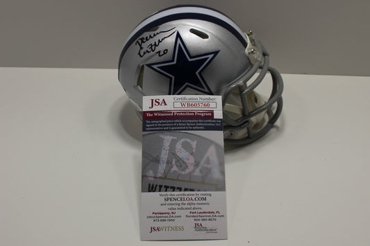 DARREN MCFADDEN SIGNED DALLAS COWBOYS Riddell MINI HELMET Razorbacks JSA COA