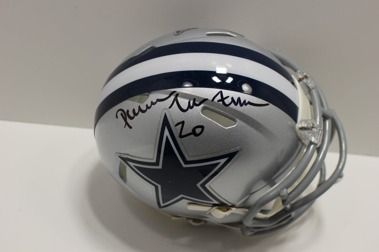 DARREN MCFADDEN SIGNED DALLAS COWBOYS Riddell MINI HELMET Razorbacks JSA COA