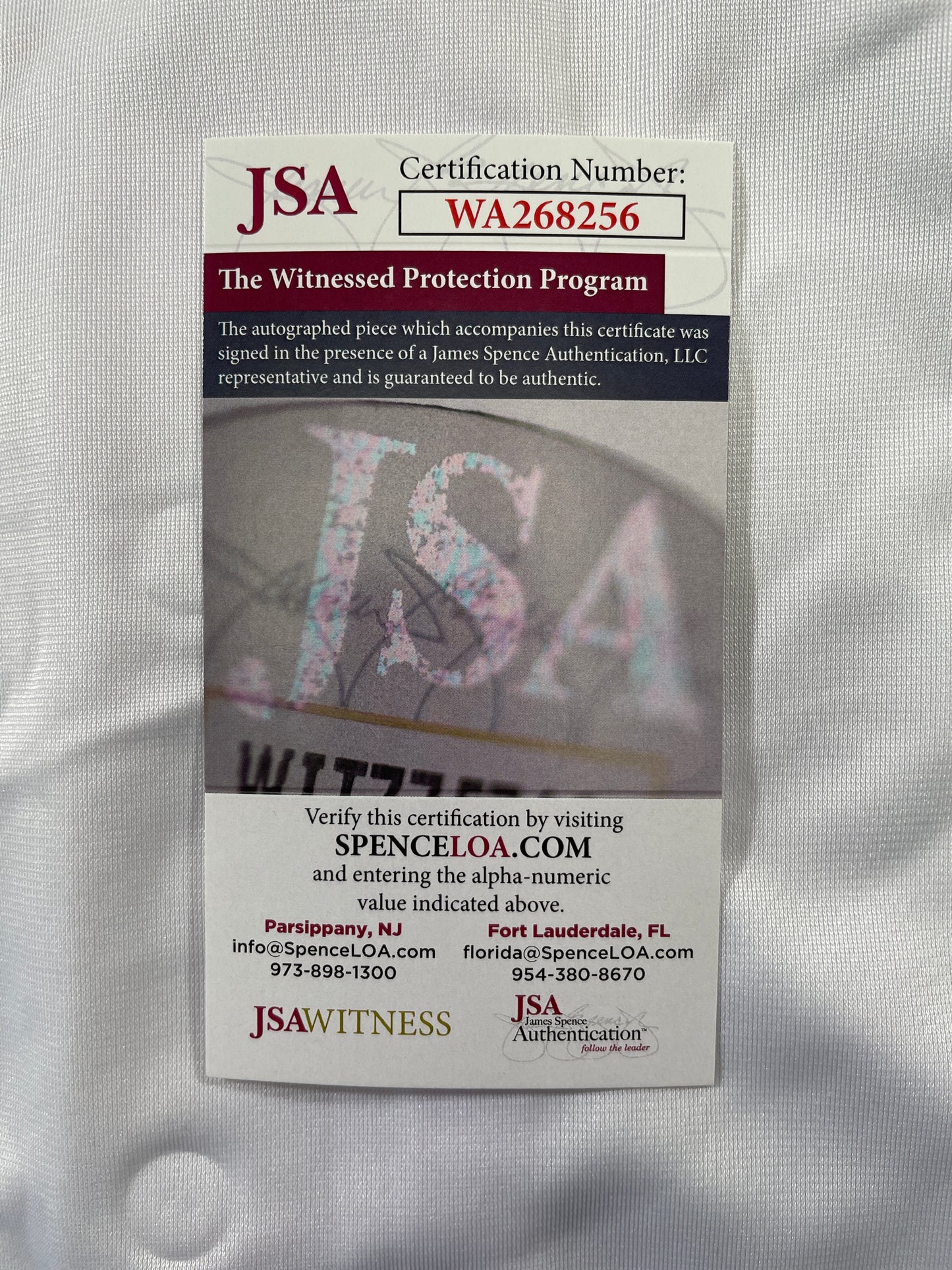 PAT MAHOMES SR. TEXAS RANGERS SIGNED JERSEY w/GO RANGERS XL JSA COA