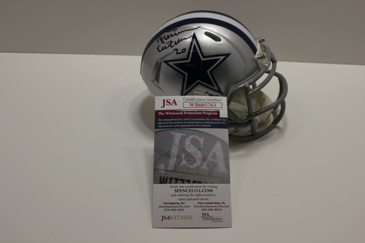 DARREN MCFADDEN SIGNED DALLAS COWBOYS Riddell MINI HELMET Razorbacks JSA COA