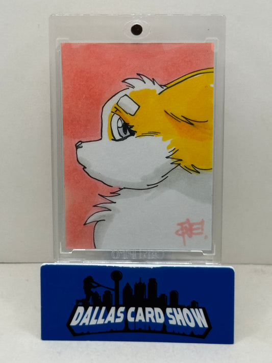 Stray Dogs Original Art Sketch Card by Tone Rodriguez
