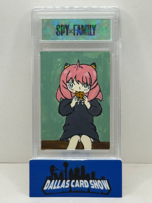 Spy X Family Original Art Sketch Card of Anya by Kelsie Stalcup