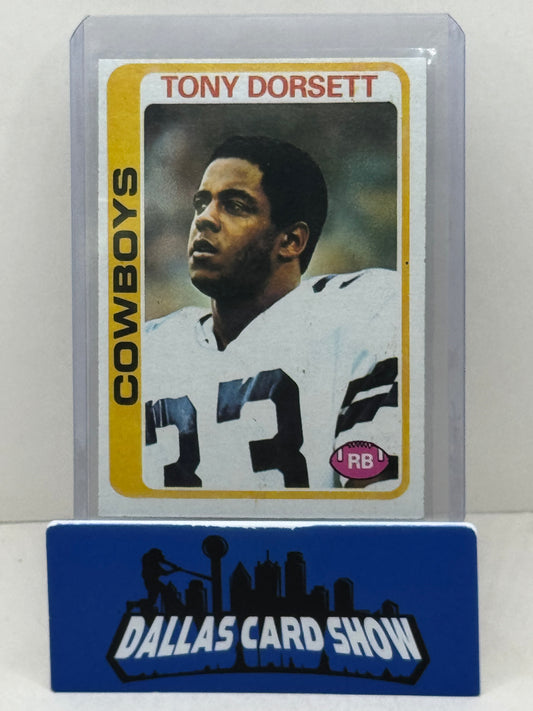 1978 Topps #315 Tony Dorsett Rookie Card