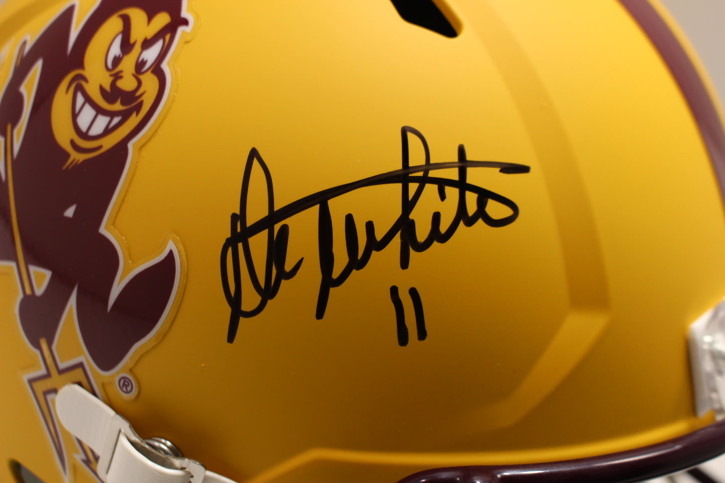 DANNY WHITE SIGNED ARIZONA STATE SUN DEVILS SIGNED FULL SIZE HELMET Dallas Cowboys BAS