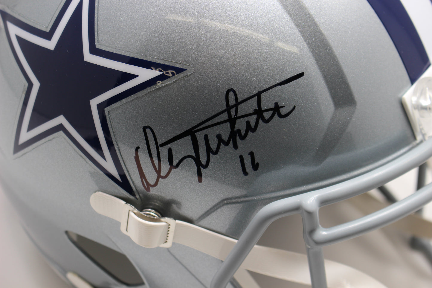 DANNY WHITE SIGNED DALLAS COWBOYS FULL SIZE HELMET ASU BAS COA