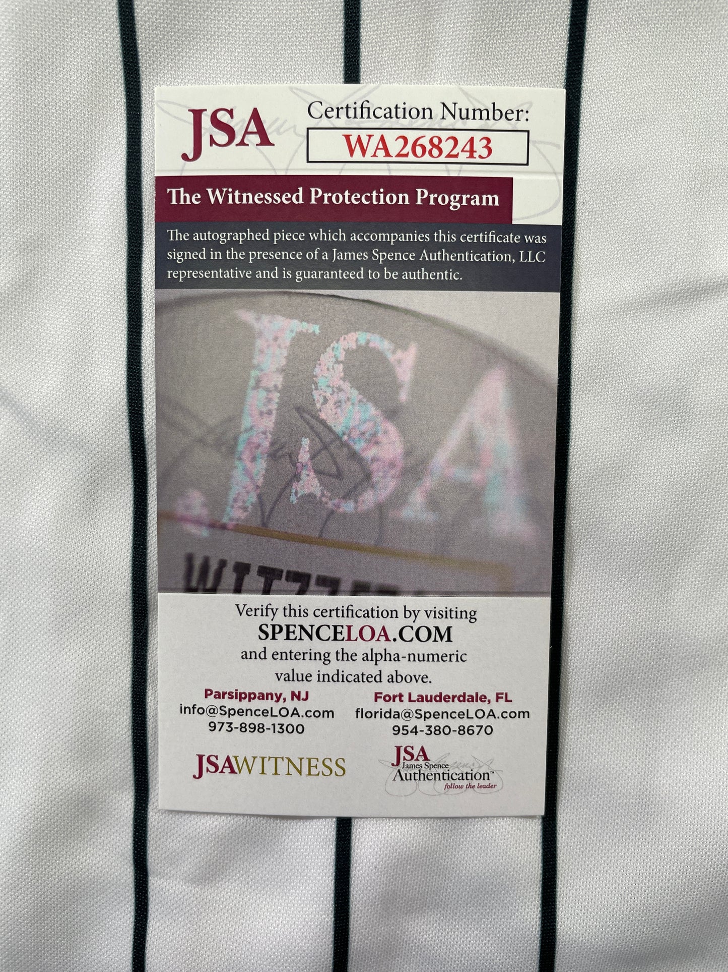 PAT MAHOMES SR. MINNESOTA TWINS SIGNED JERSEY w/GO TWINS! XL JSA COA