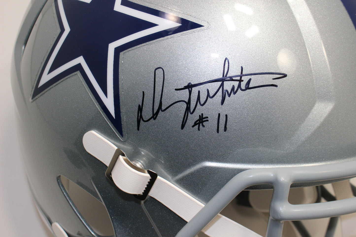 DANNY WHITE SIGNED DALLAS COWBOYS FULL SIZE HELMET ASU BAS COA