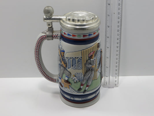 Vintage AVON BASEBALL CERAMIC BEER STEIN MUG TANKARD Brazil