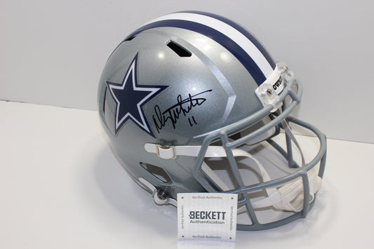 DANNY WHITE SIGNED DALLAS COWBOYS FULL SIZE HELMET ASU BAS COA