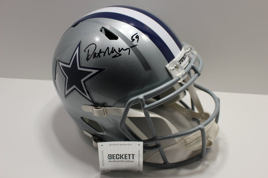 DAT NGUYEN SIGNED DALLAS COWBOYS FULL SIZE HELMET Texas A&M Aggies BAS COA