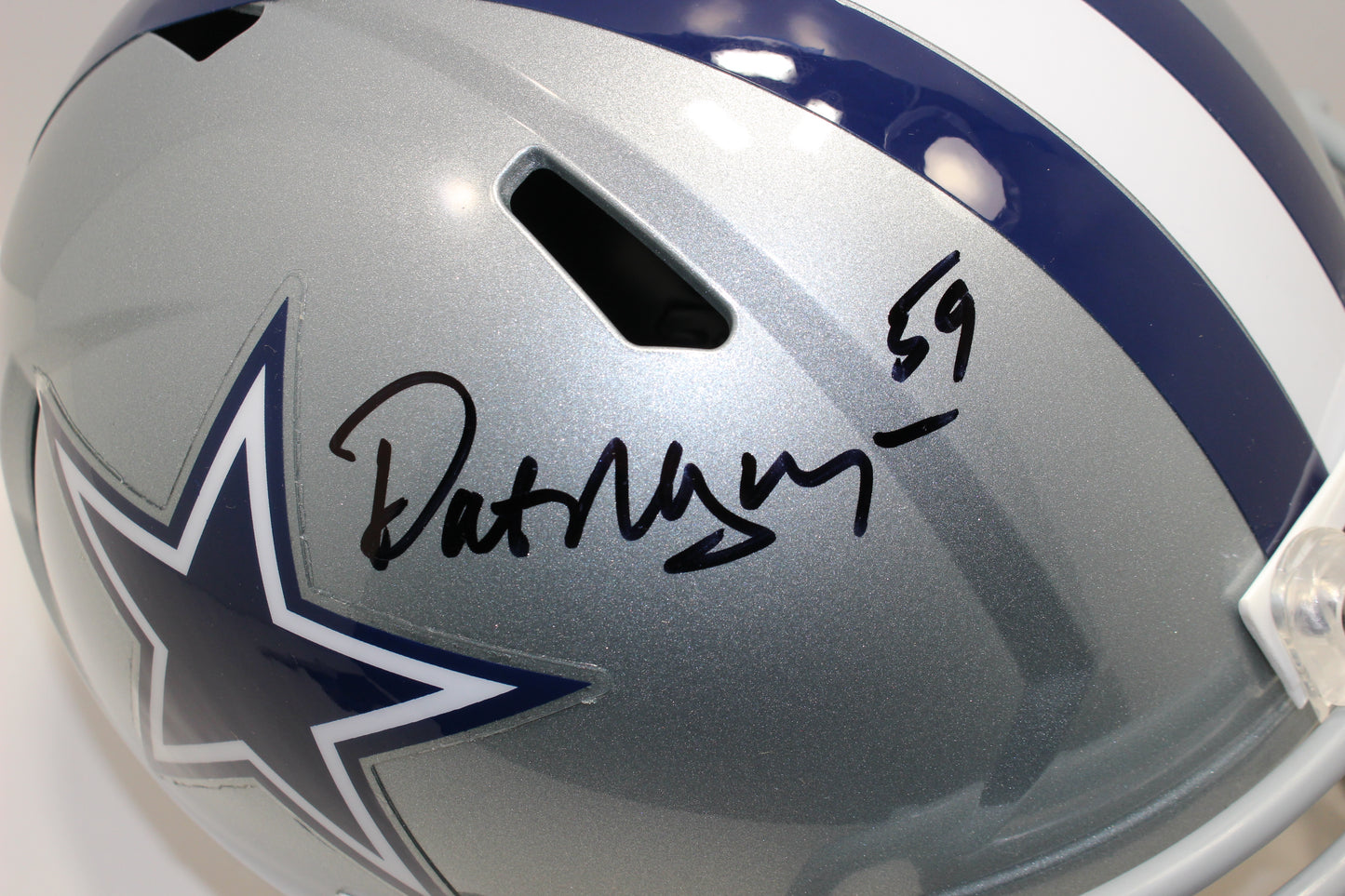 DAT NGUYEN SIGNED DALLAS COWBOYS FULL SIZE HELMET Texas A&M Aggies BAS COA