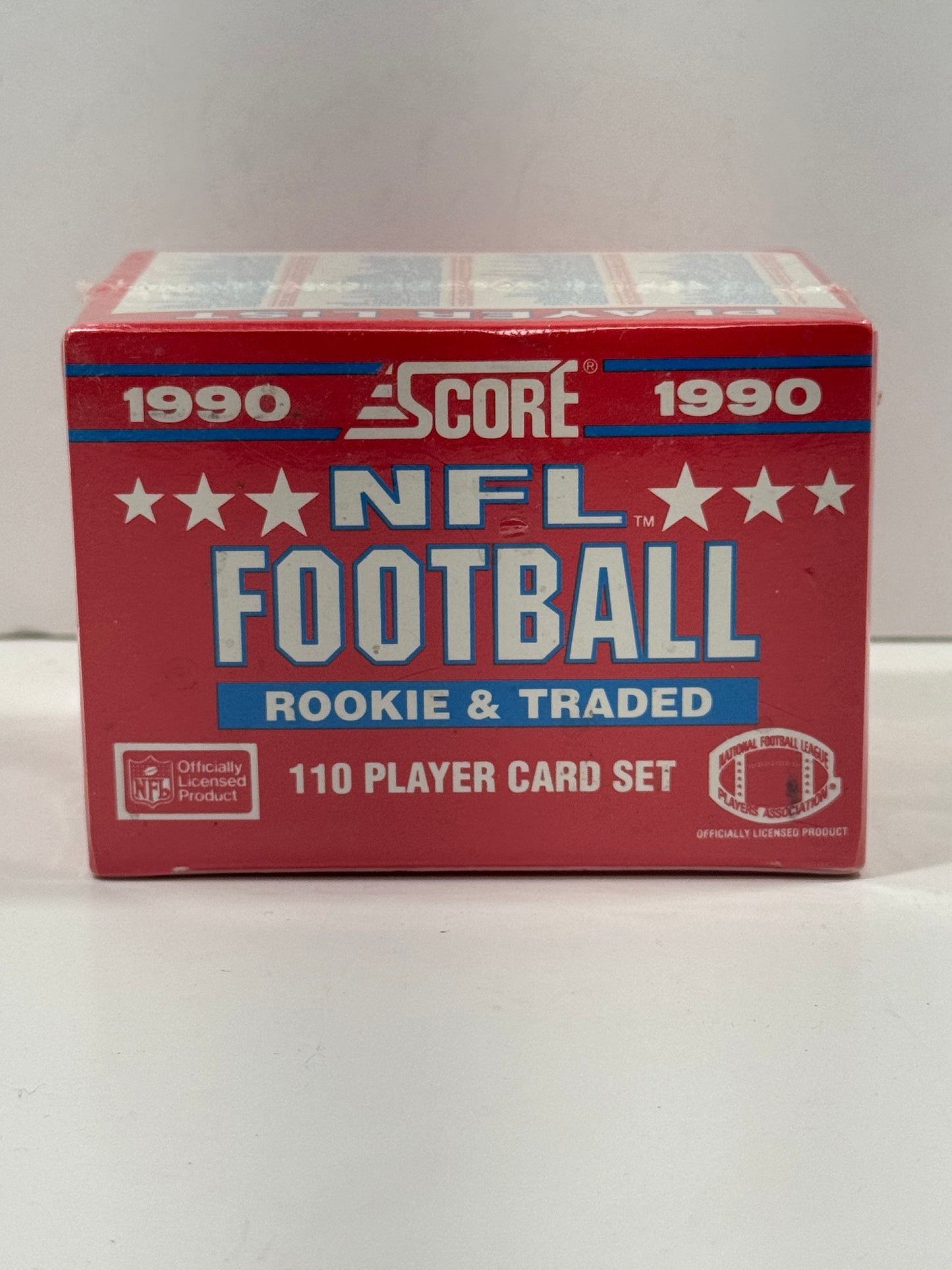 1990 Score Football Rookie & Traded 110-Player Card Set SEALED