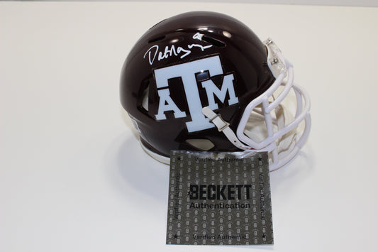 DAT NGUYEN SIGNED TEXAS A&M AGGIES SIGNED MINI HELMET Cowboys BAS