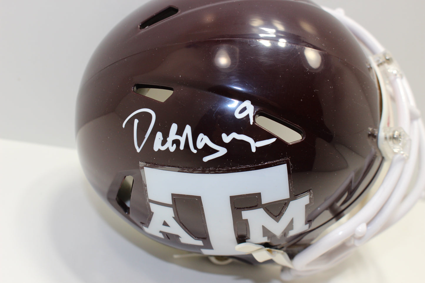 DAT NGUYEN SIGNED TEXAS A&M AGGIES SIGNED MINI HELMET Cowboys BAS