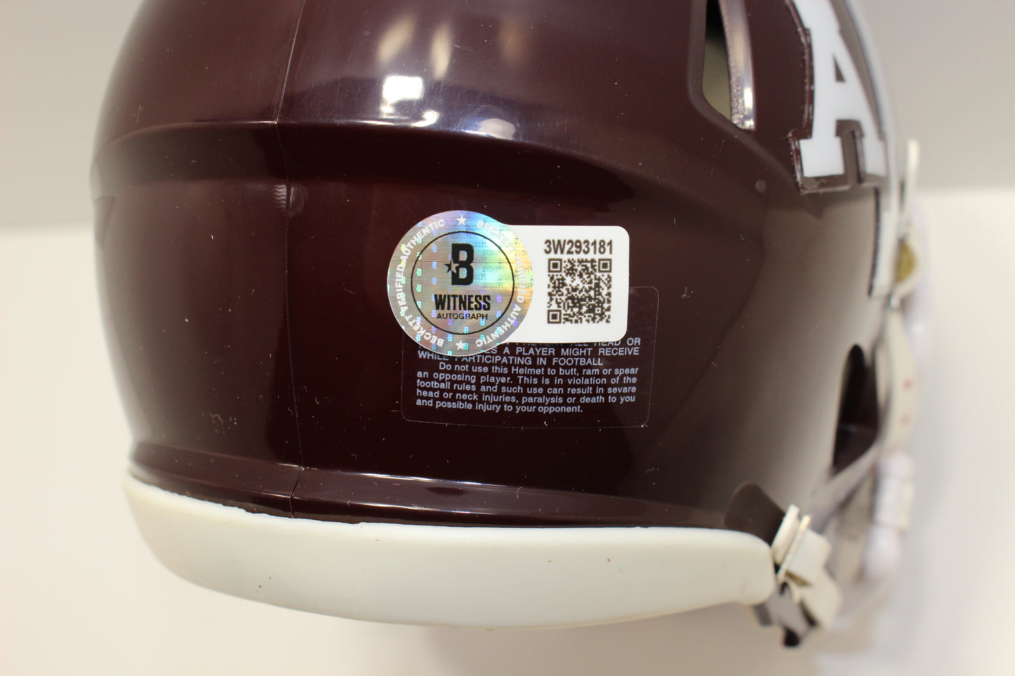 DAT NGUYEN SIGNED TEXAS A&M AGGIES SIGNED MINI HELMET Cowboys BAS