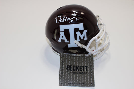 DAT NGUYEN SIGNED TEXAS A&M AGGIES SIGNED MINI HELMET Cowboys BAS