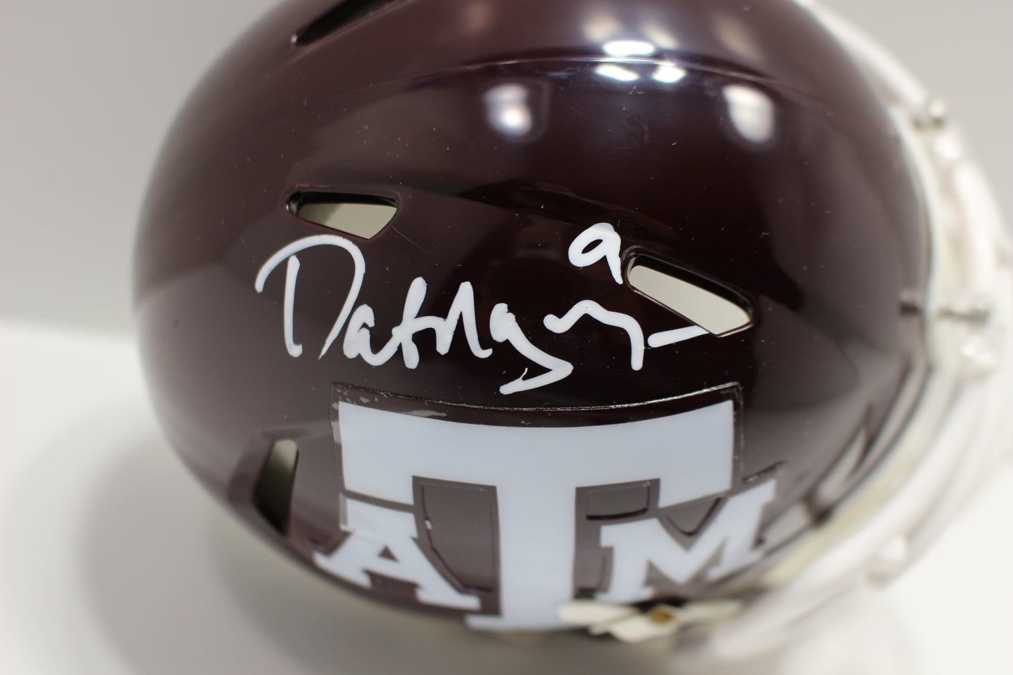 DAT NGUYEN SIGNED TEXAS A&M AGGIES SIGNED MINI HELMET Cowboys BAS