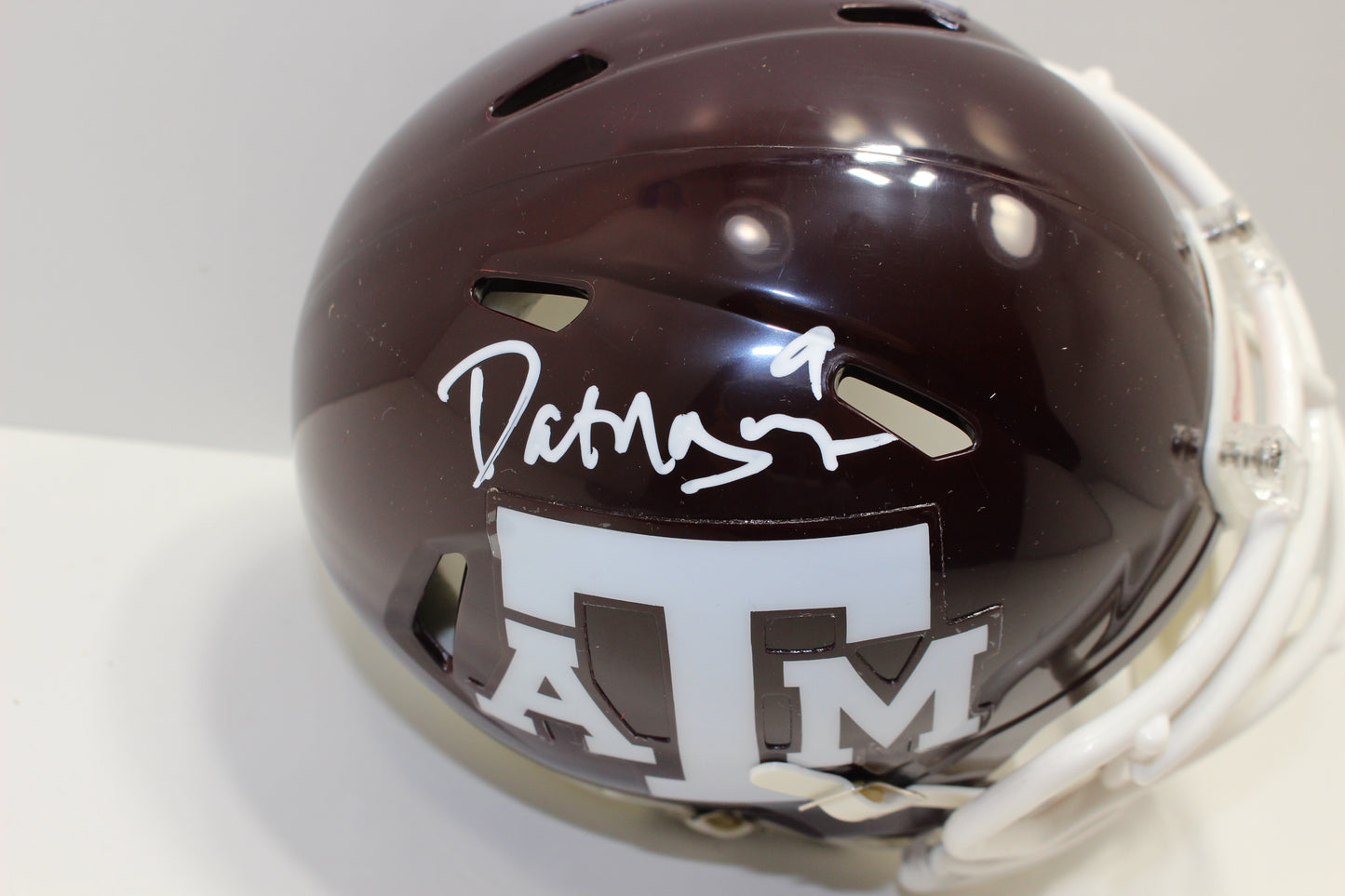 DAT NGUYEN SIGNED TEXAS A&M AGGIES SIGNED MINI HELMET Cowboys BAS