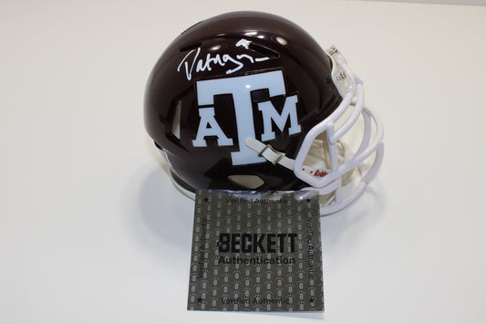 DAT NGUYEN SIGNED TEXAS A&M AGGIES SIGNED MINI HELMET Cowboys BAS