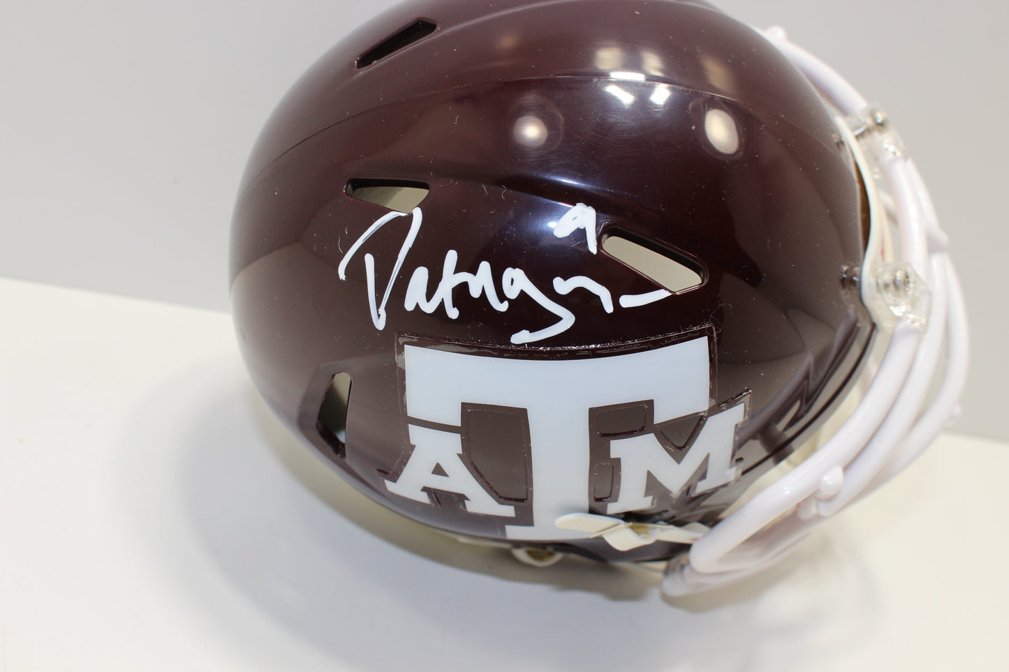 DAT NGUYEN SIGNED TEXAS A&M AGGIES SIGNED MINI HELMET Cowboys BAS