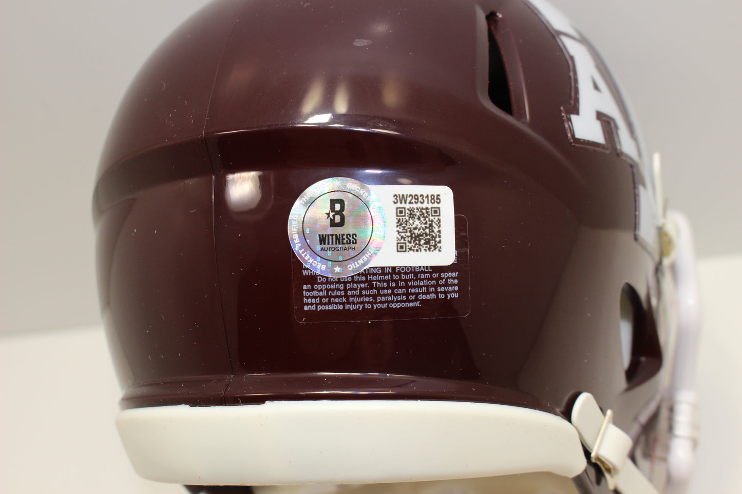 DAT NGUYEN SIGNED TEXAS A&M AGGIES SIGNED MINI HELMET Cowboys BAS