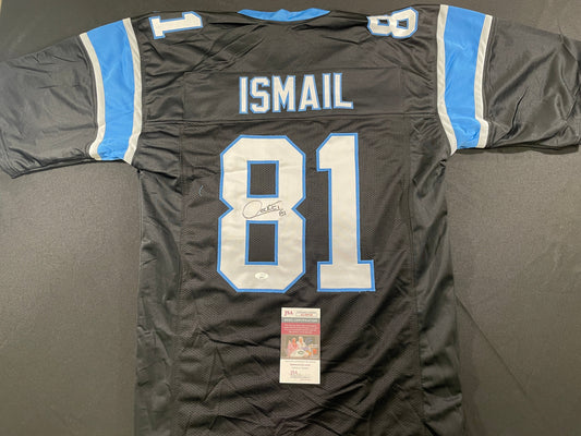 RAGHIB ROCKET ISMAIL CAROLINA PANTHERS SIGNED JERSEY Argonauts Cowboys JSA COA