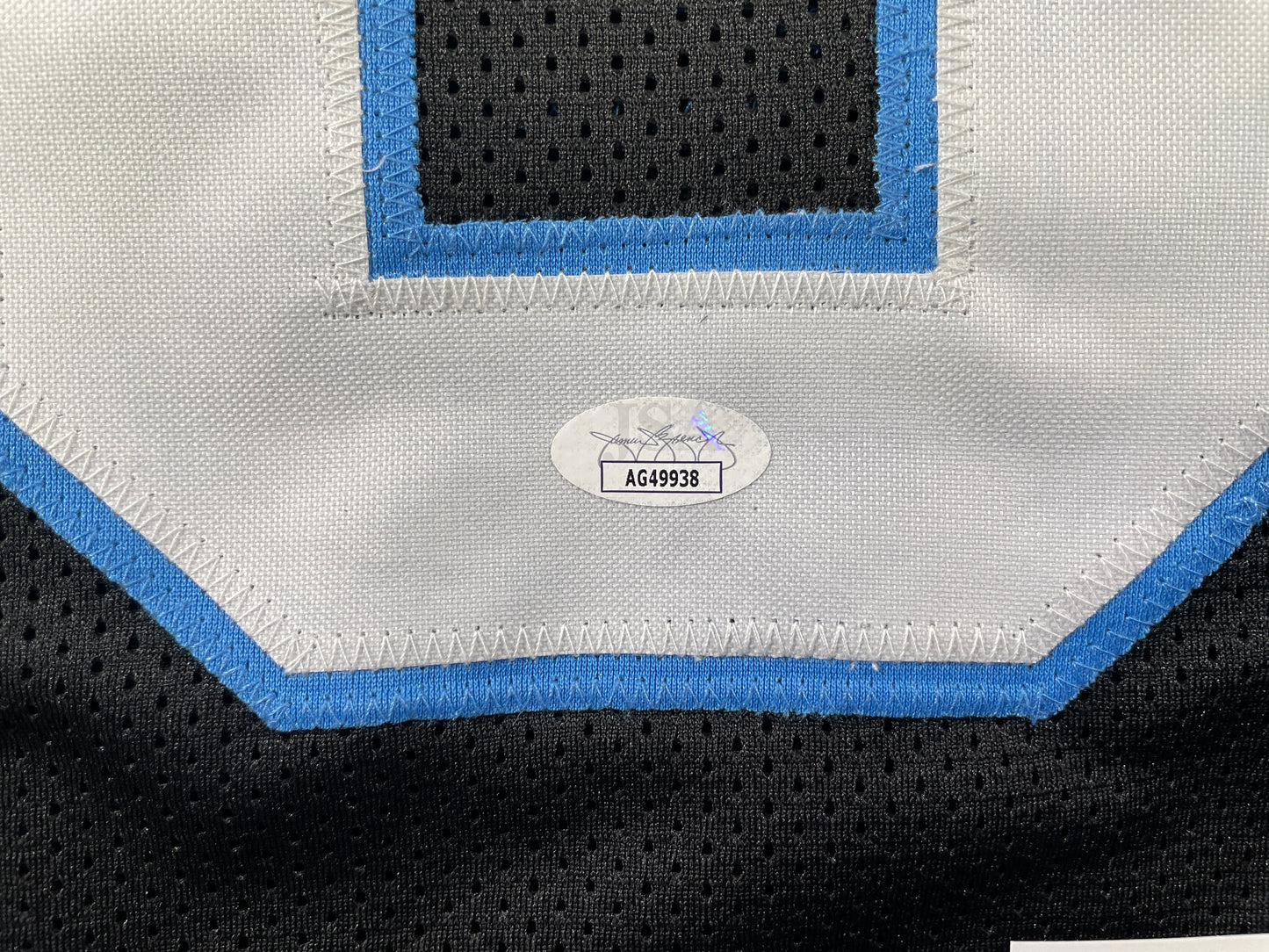 RAGHIB ROCKET ISMAIL CAROLINA PANTHERS SIGNED JERSEY Argonauts Cowboys JSA COA