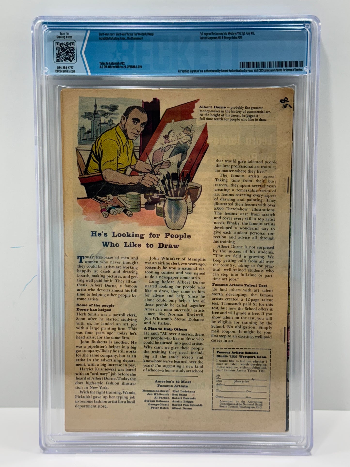 Tales to Astonish #62 (Marvel Comics, Dec 1964) 1st App Of the Leader - CBCS 3