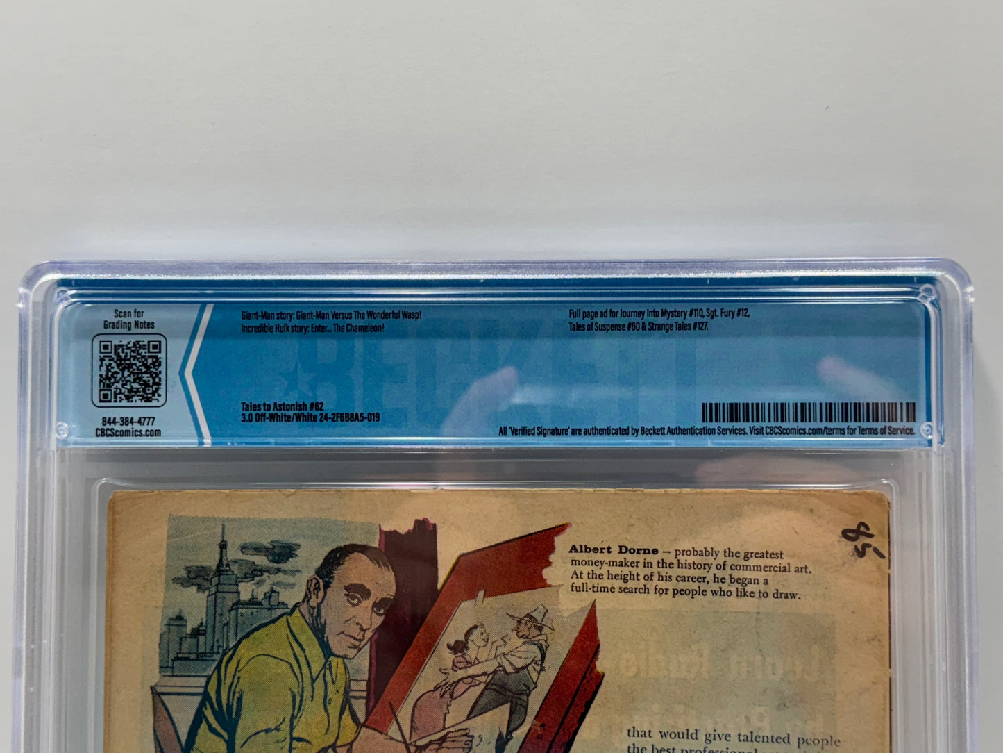 Tales to Astonish #62 (Marvel Comics, Dec 1964) 1st App Of the Leader - CBCS 3