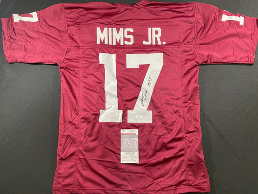 MARVIN MIMS Oklahoma OU Sooners SIGNED JERSEY DENVER BRONCOS XL JSA COA