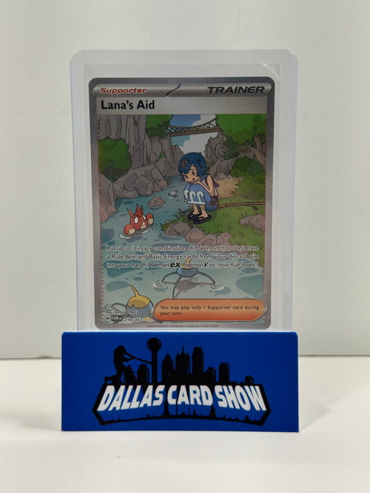 2024 Pokemon - Lana's Aid (SIR) - 219/167 Twilight Masquerade