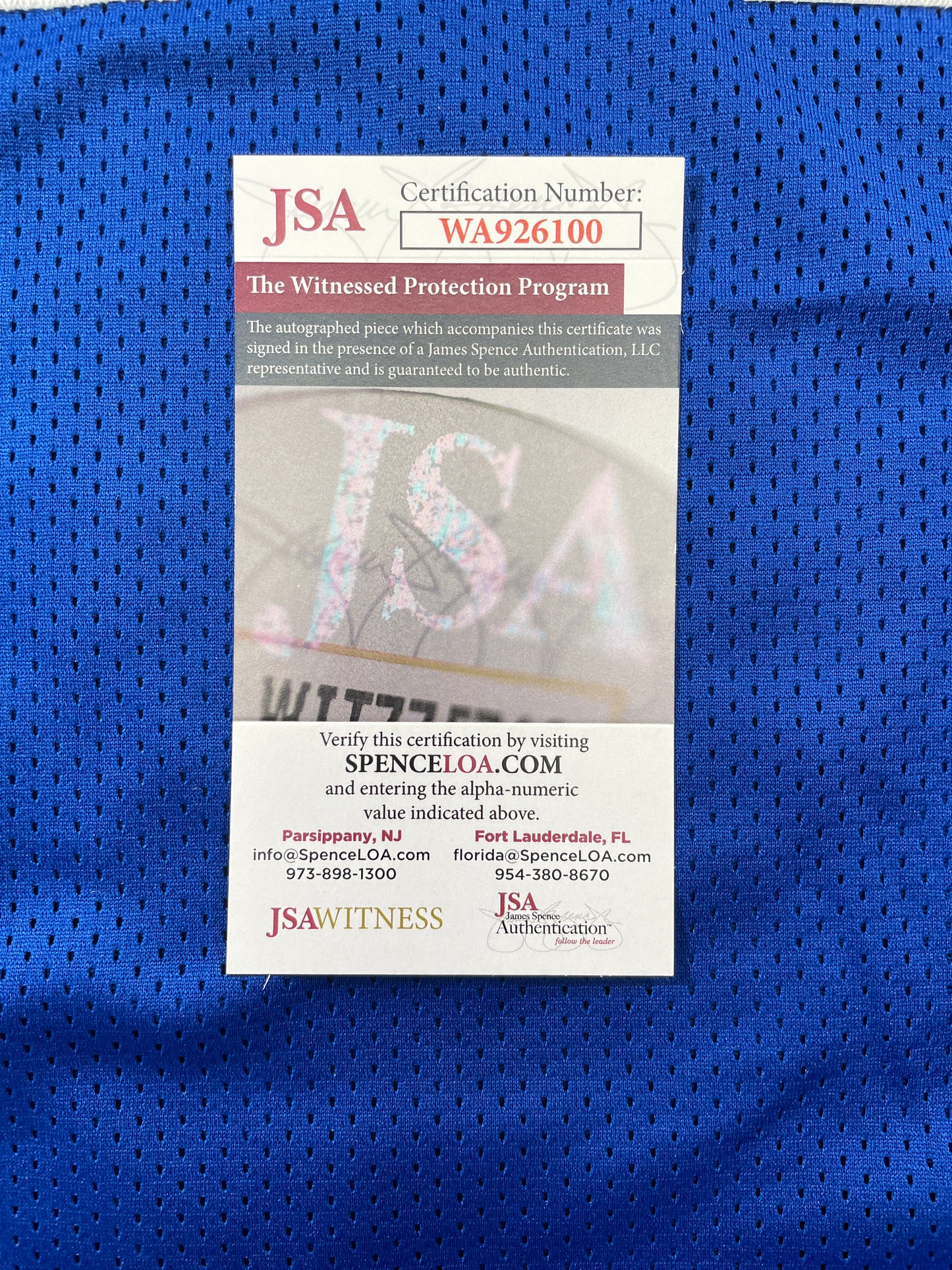 LARRY COLE DALLAS COWBOYS SIGNED BLUE JERSEY w/SB VI & XII Champs XL JSA COA