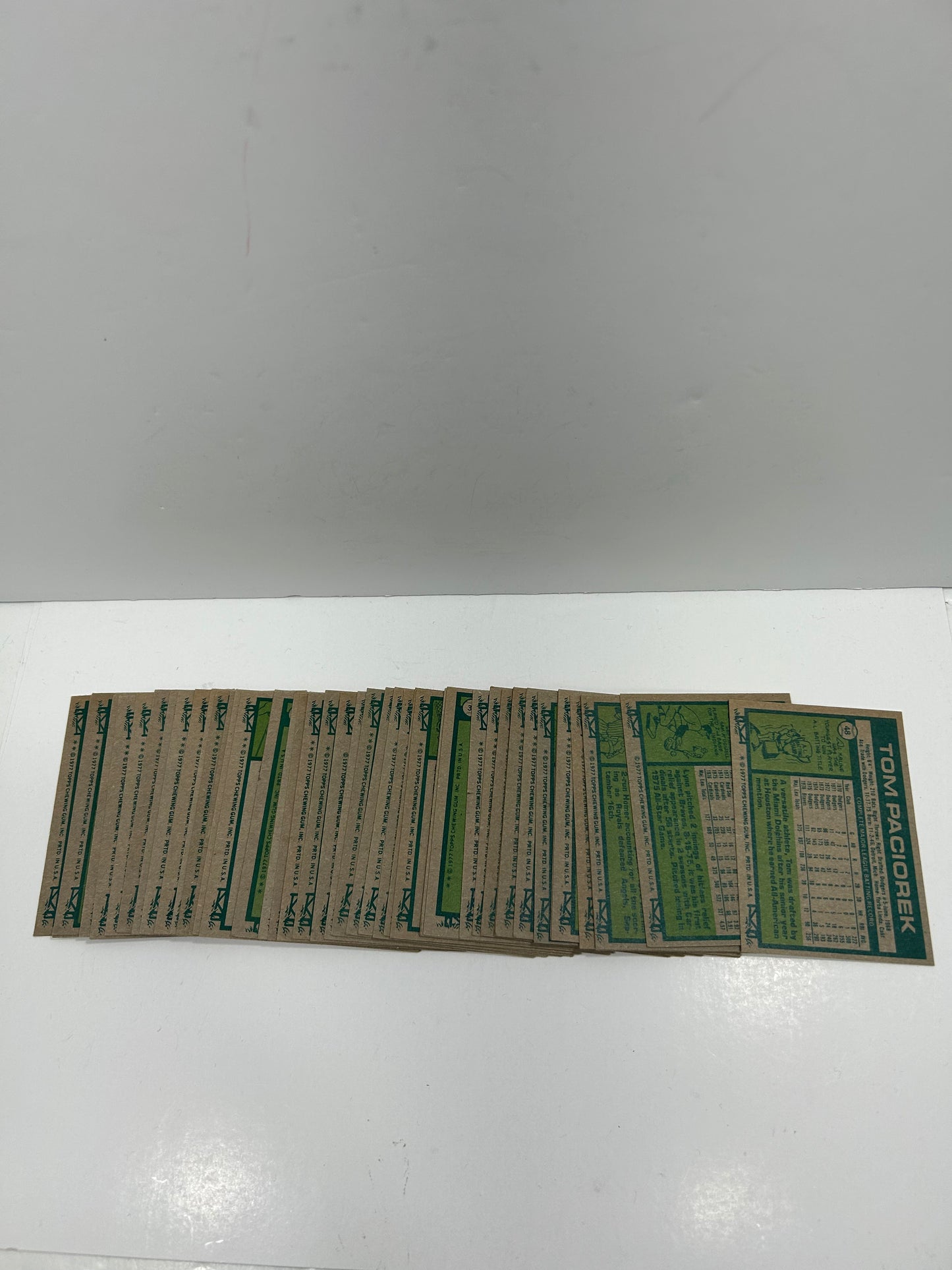 1977 TOPPS BASEBALL COMPLETE SET SUTTER MURPHY DAWSOM RC