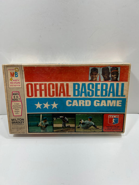 1970 MILTON BRADLEY OFFICIAL BASEBALL CARD GAME