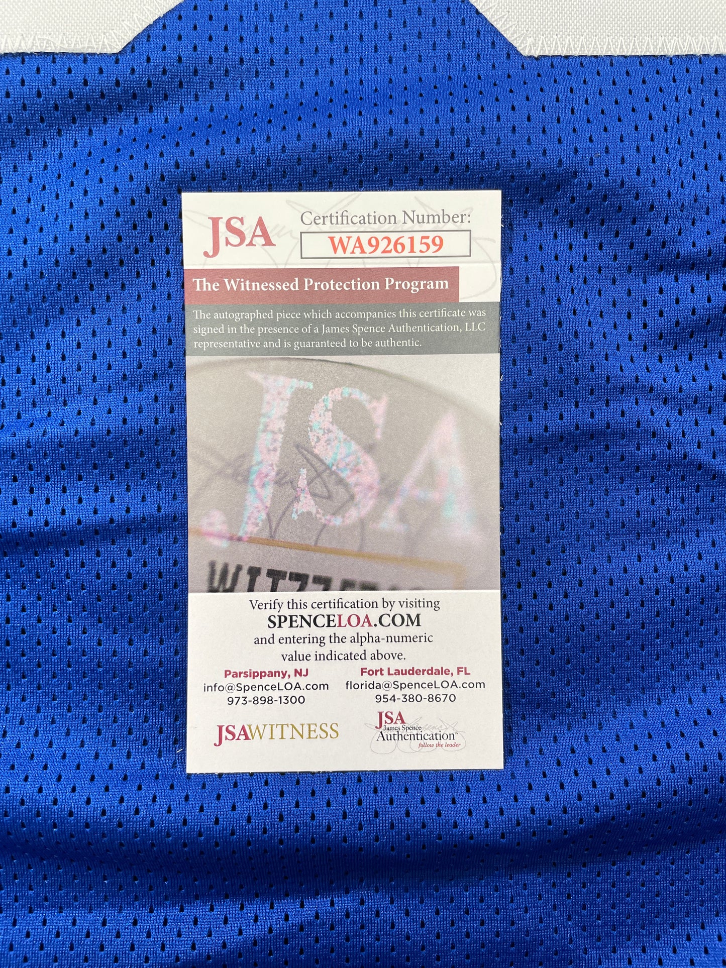 LARRY COLE DALLAS COWBOYS SIGNED BLUE JERSEY w/SB VI & XII Champs XL JSA COA