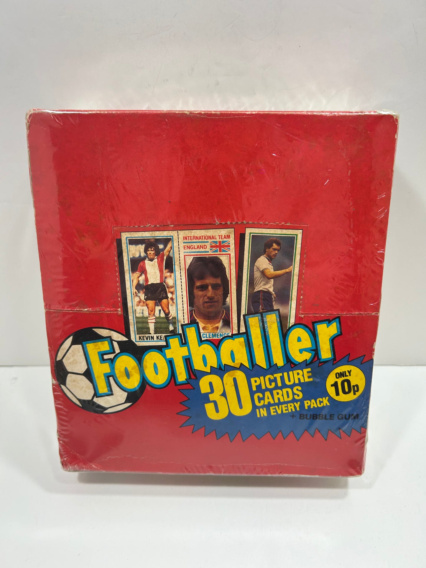 1981 Topps Footballer Soccer EMPTY WAX BOX
