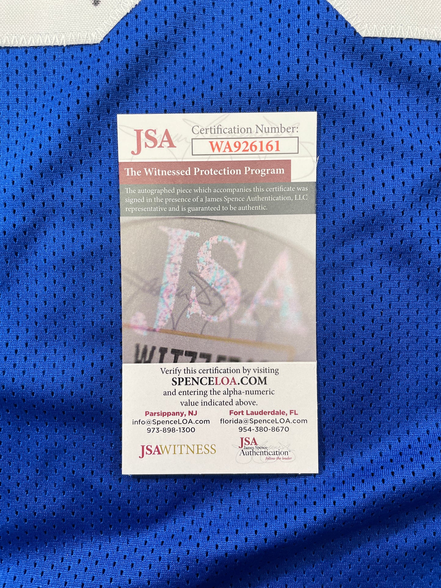 LARRY COLE DALLAS COWBOYS SIGNED BLUE JERSEY w/SB VI & XII Champs XL JSA COA