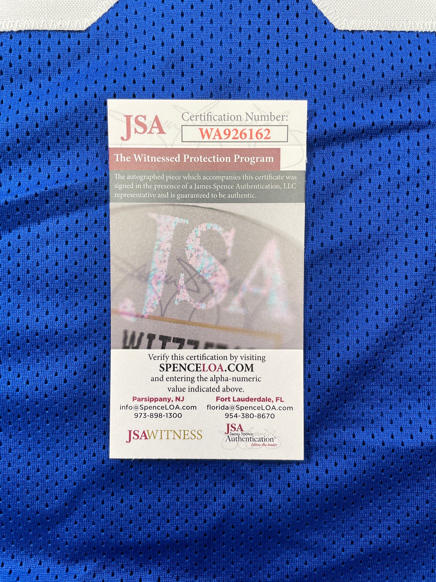 LARRY COLE DALLAS COWBOYS SIGNED BLUE JERSEY w/SB VI & XII Champs XL JSA COA