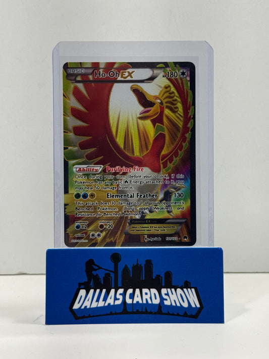 2016 Pokemon - Ho-oh EX (Full Art) - 121/122 XY BREAKpoint LP